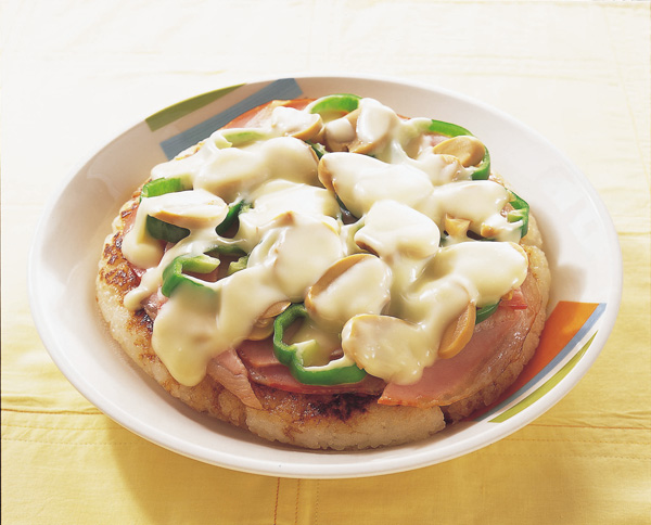 ピザ風チーズライス 画像