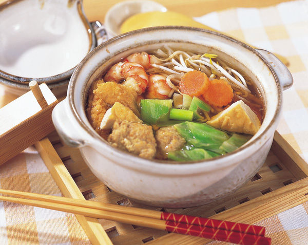 鶏つくねちゃんこ鍋 画像