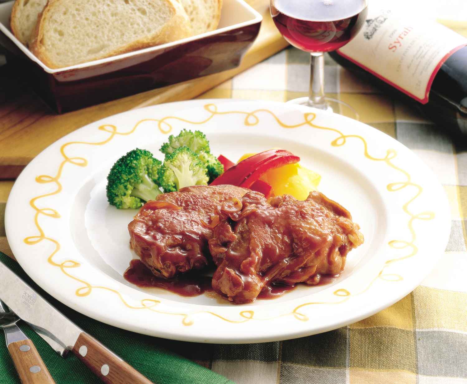 鶏もも肉のケチャップソテー 画像