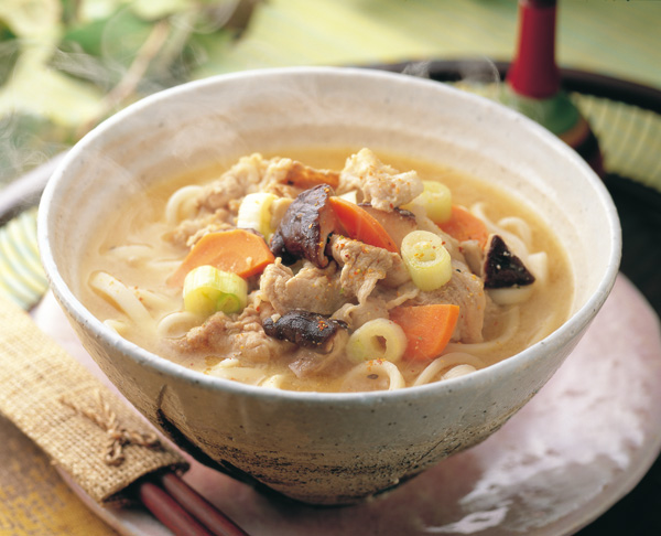 ピリ辛味噌うどん 画像