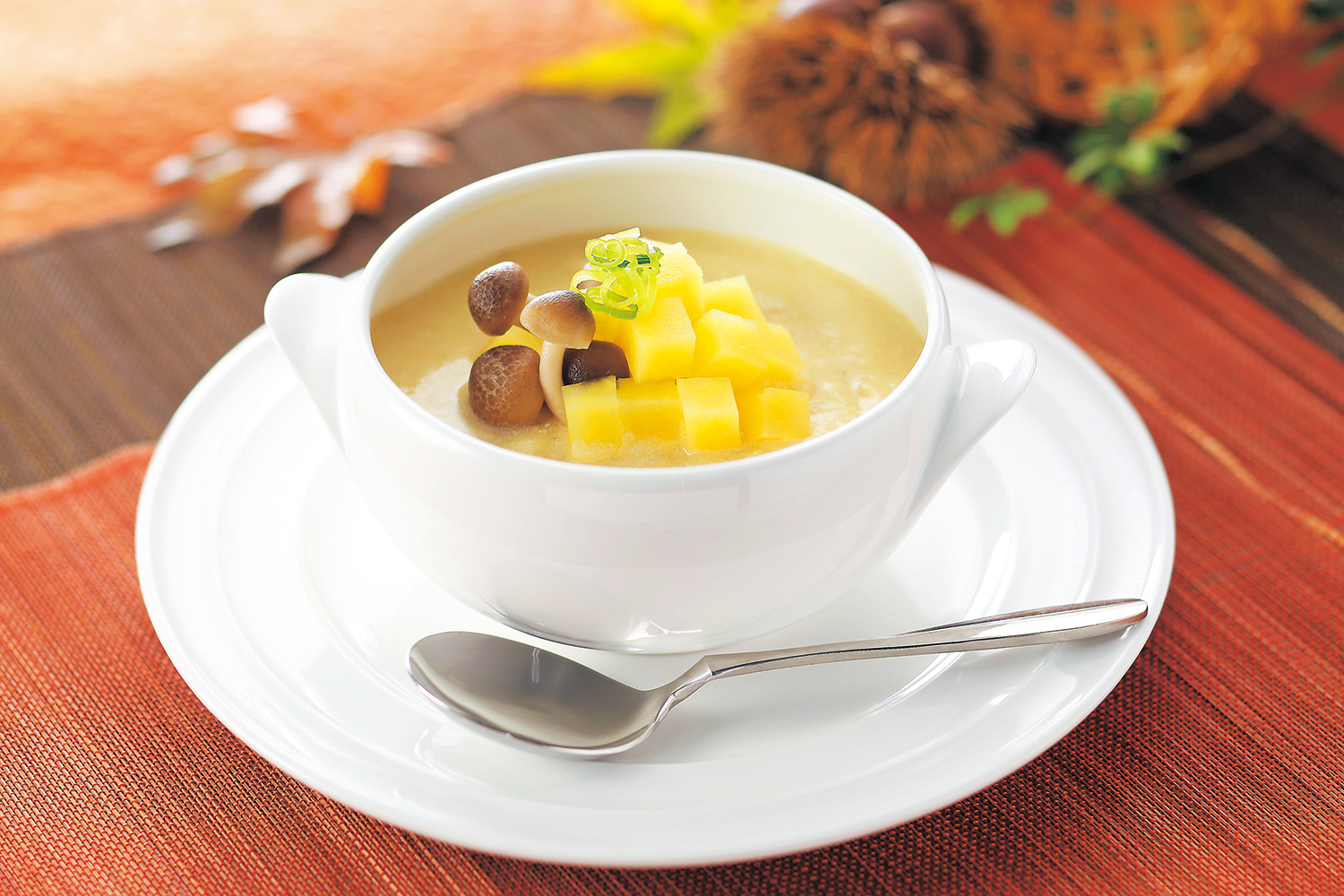 さつまいもの豆乳スープ 画像