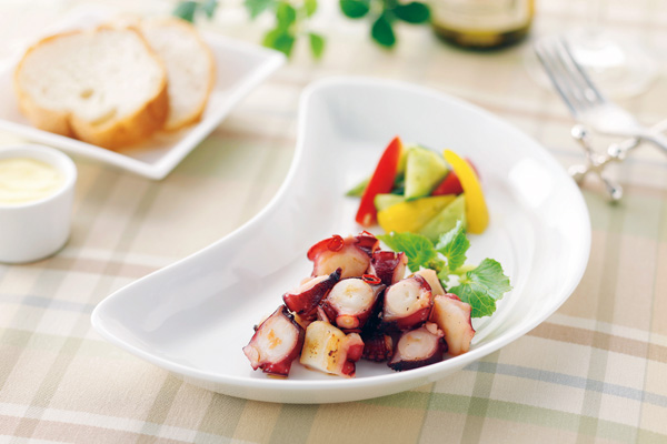 たこのガーリックソテー 画像