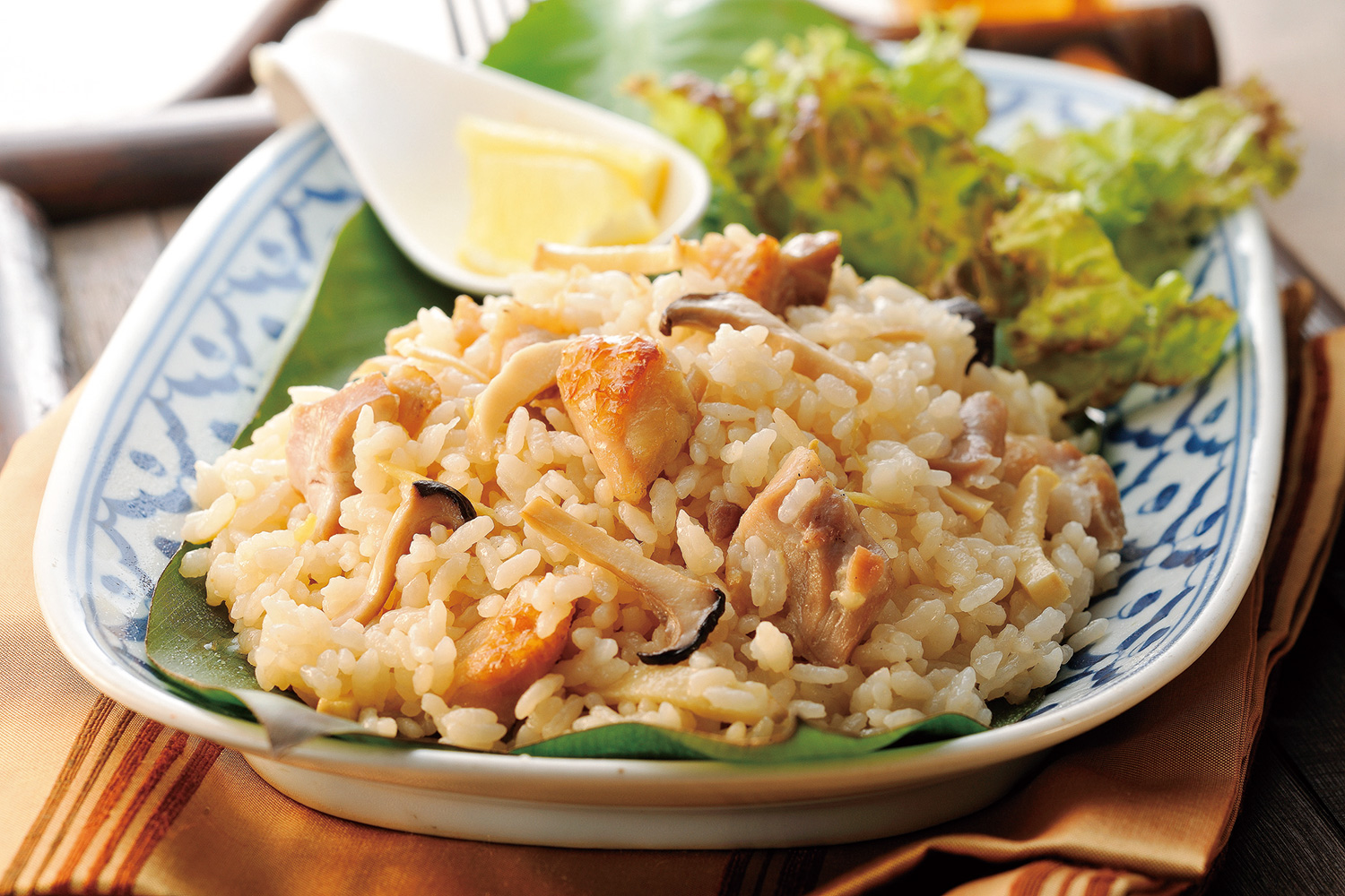 チキンのタイ風炊き込みご飯 画像