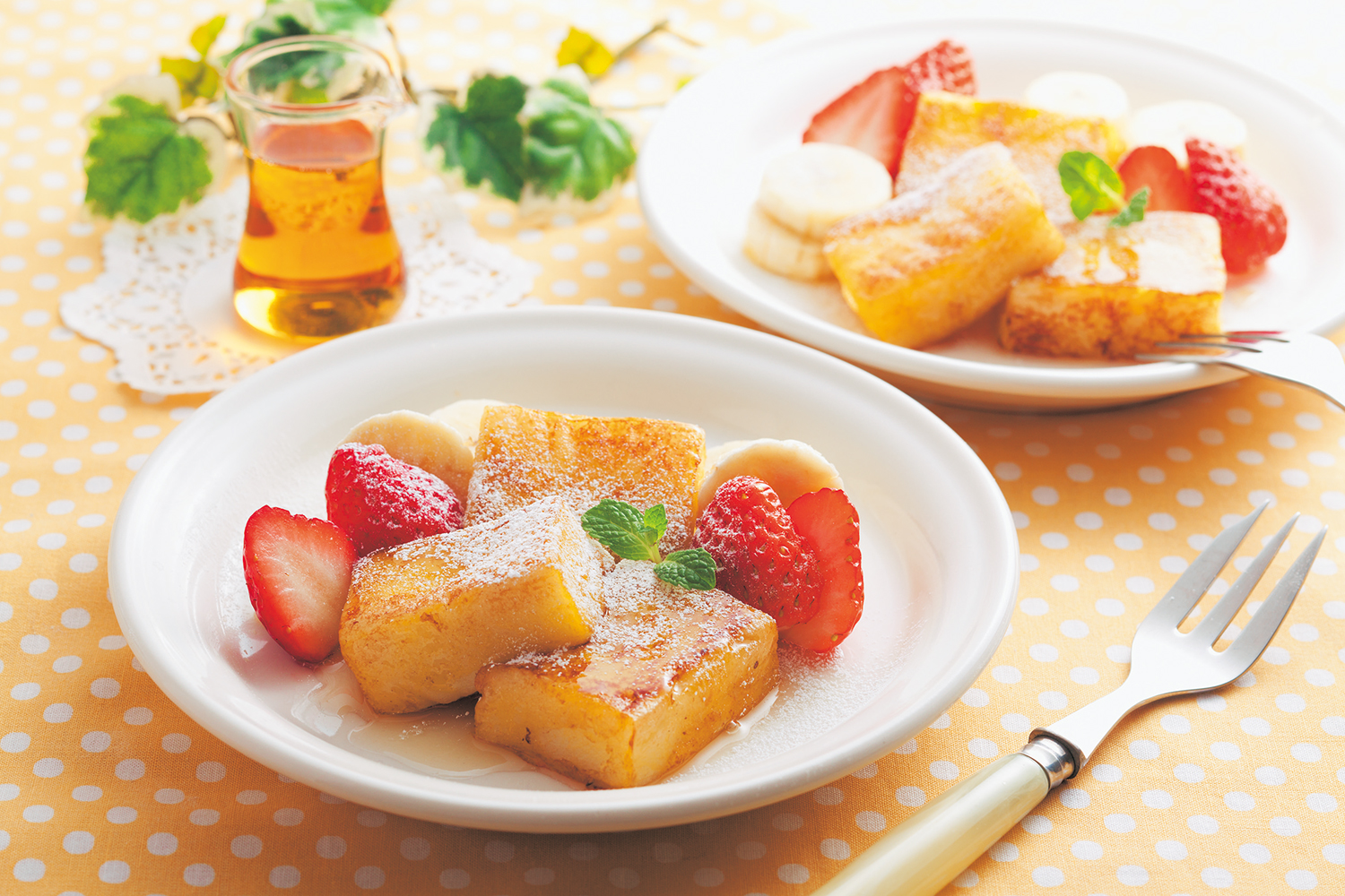 お餅のフレンチトースト風 画像