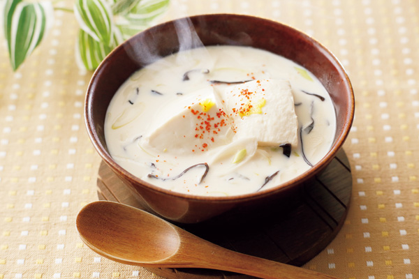 豆腐と豆乳の中華スープ 画像
